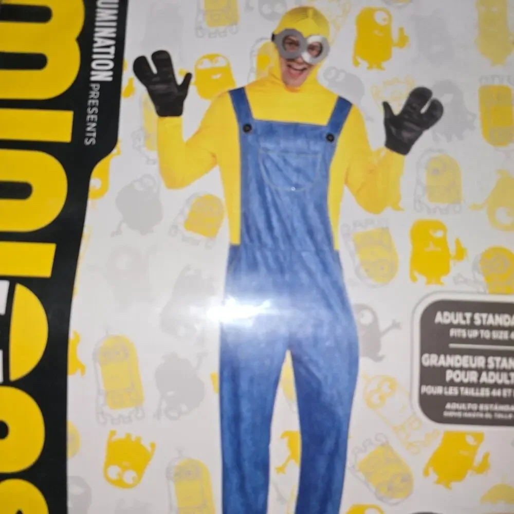 Minion Halloween Costume for Adult Men, Minions: The Rise of Gru